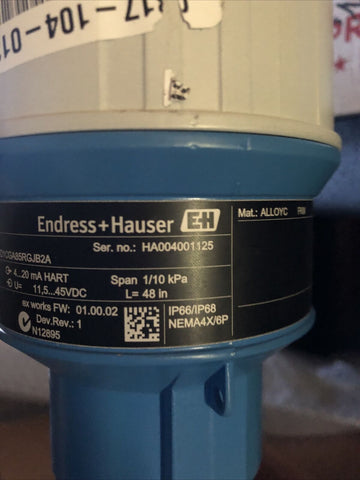 ENDRESS+HAUSER FMB51-1J910