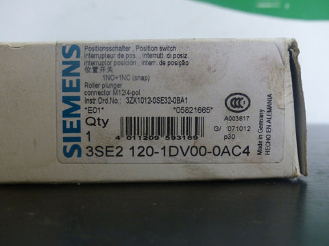 SIEMENS 3SE2-120-1DV000AC4