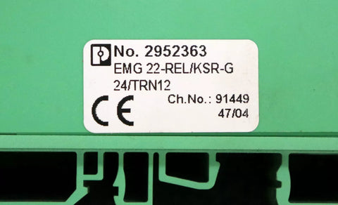 PHOENIX CONTACT  EMG 22-REL/KSR-G 24/TRN12