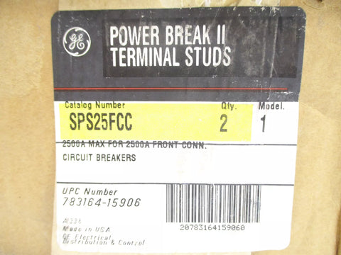 GENERAL ELECTRIC SPS25FCC