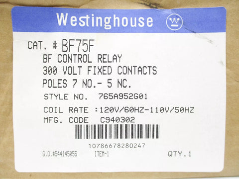 WESTINGHOUSE BF75F