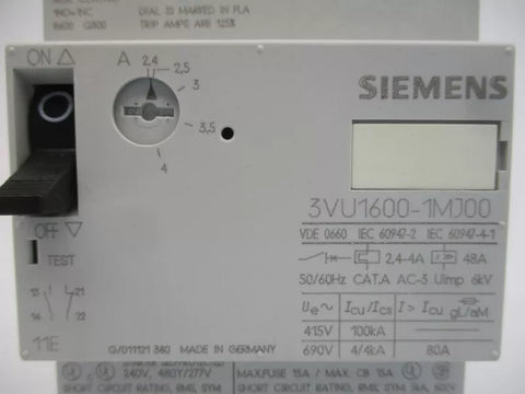 SIEMENS 3VU1600-1MJ00