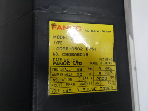 FANUC  A06B-0502-B751