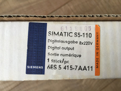 SIEMENS 6ES5415-7AA11