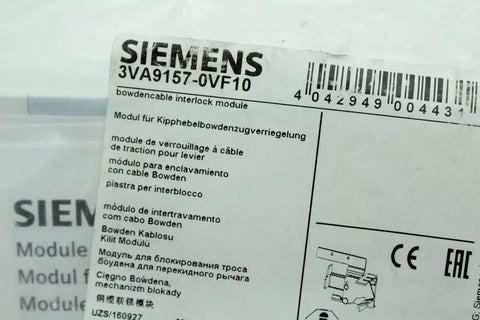 SIEMENS 3VA9157-0VF10