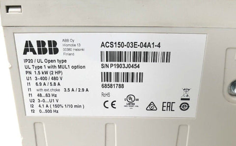 ABB ACS150-03E-04A1-4