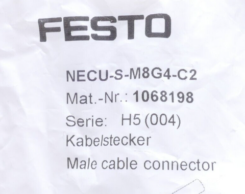 FESTO NECU-S-M8G4-C2