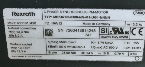 BOSCH REXROTH R911310498