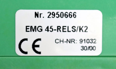 PHOENIX CONTACT  EMG 45-RELS/K2