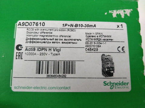 SCHNEIDER ELECTRIC A9D07610