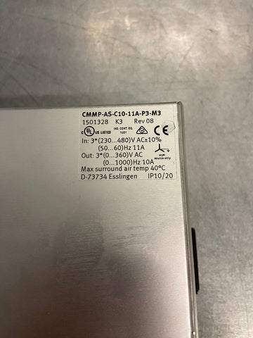 FESTO CMMP-AS-C10-11A-P3-M3