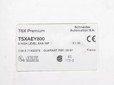 SCHNEIDER ELECTRIC TSXAEY800