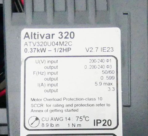 Schneider Electric ATV320U04M2C