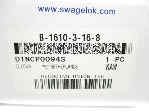 SWAGELOK B-1610-3-16-8