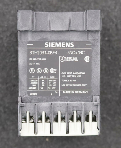 SIEMENS 3TH2031-0BF4