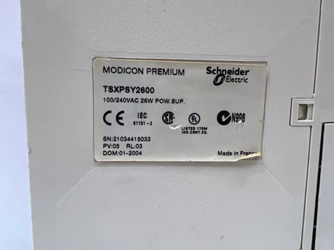 SCHNEIDER ELECTRIC TSXPSY2600