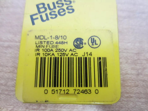 BUSSMANN MDL-1-8/10