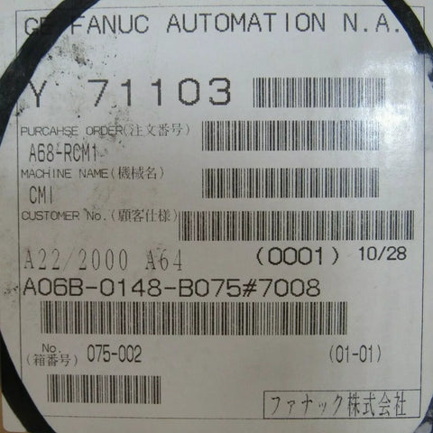 FANUC A06B-0148-B075#7008