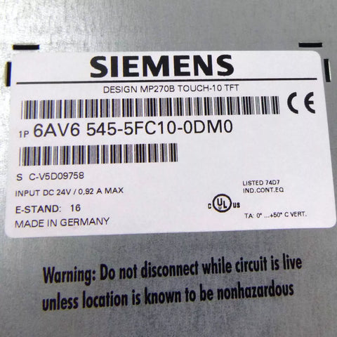 SIEMENS 6AV6545-5FC10-0DM0