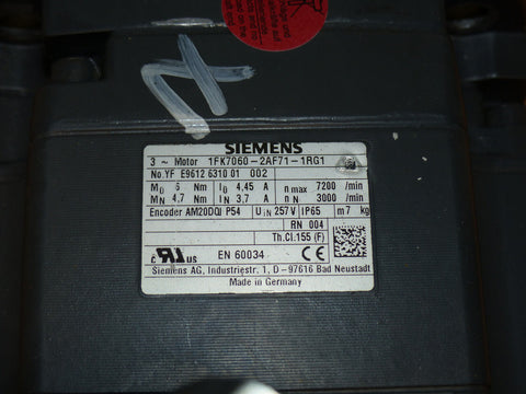 SIEMENS 1FK7060-2AF71-1RG1