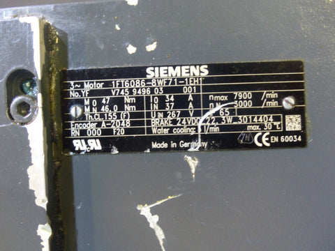 SIEMENS 1FT6086-8WF71-1EH1