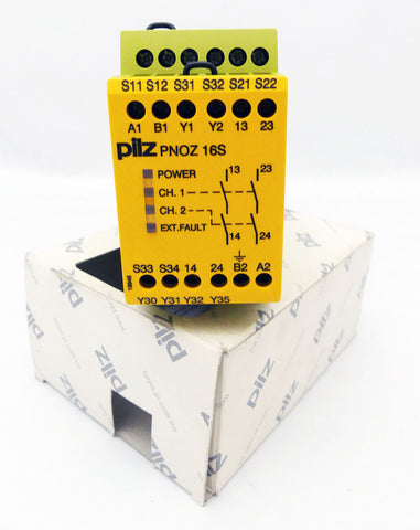 PILZ PNOZ-16S-24VAC-24VDC-2N/O-2SO