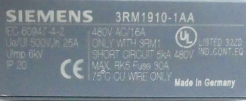 Siemens 3RM1910-1AA