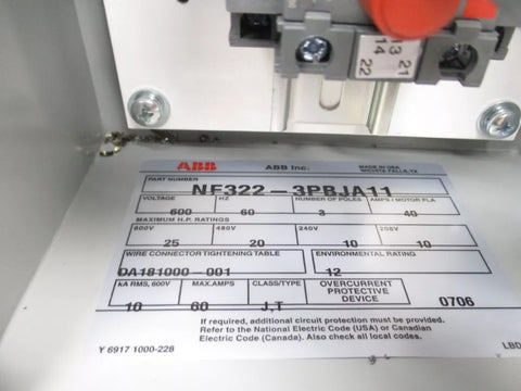 ABB NF322-3PBJA11