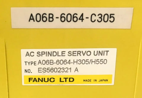 FANUC A06B-6064-H305/H550