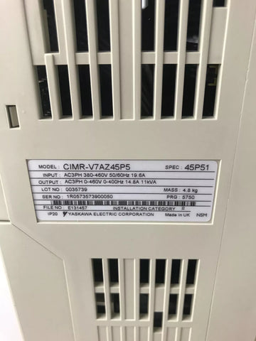 OMRON CIMR-V7AZ45P5