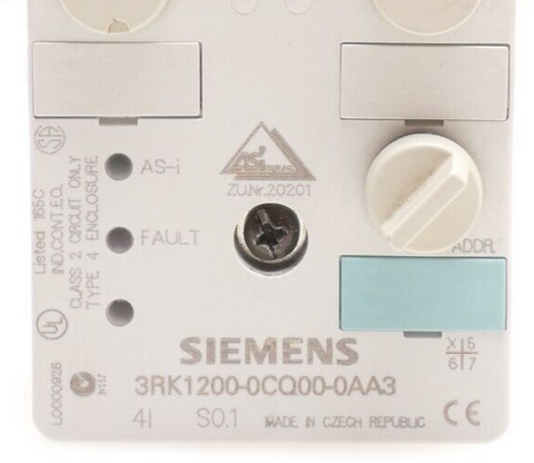 SIEMENS 3RK1200-0CQ00-0AA3