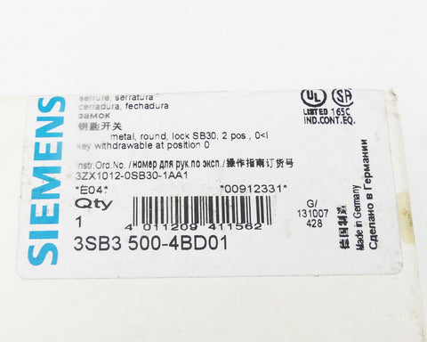 SIEMENS 3SB3500-4BD01