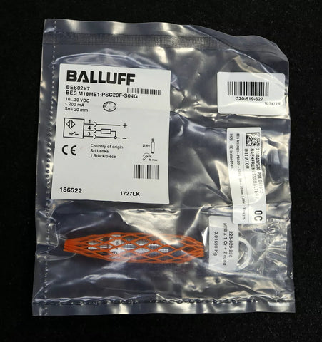 BALLUFF BES M18ME1-PSC20F-S04G