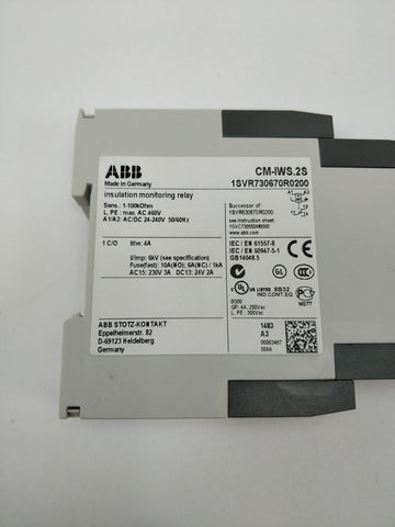 ABB 1SVR730670R0200