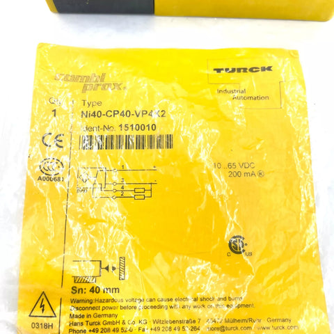 Turck Ni40-CP40-VP4X2