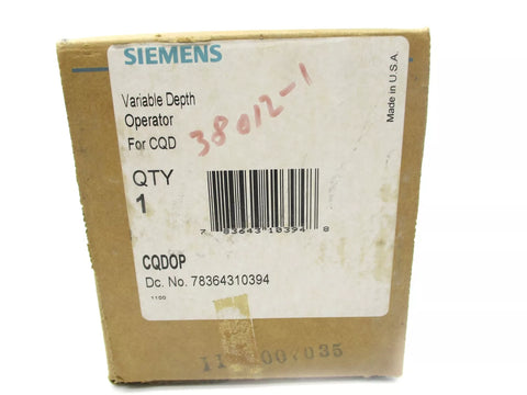 SIEMENS CQDOP