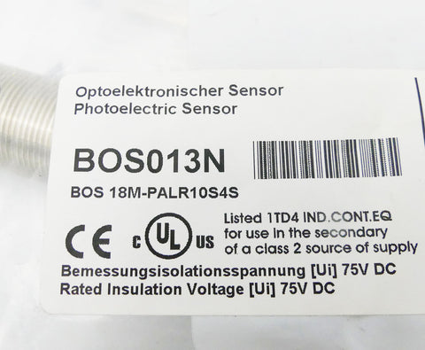 BALLUFF BOS 18M-PA-LR10-S4S