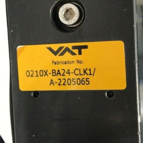 VAT 0210X-BA24-CLK1