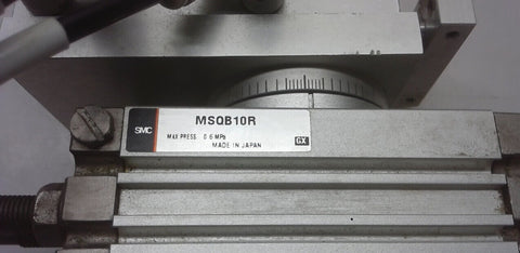 SMC MSQB10R WITH ATTACHED PART NUMBER SMC CXSM10-30