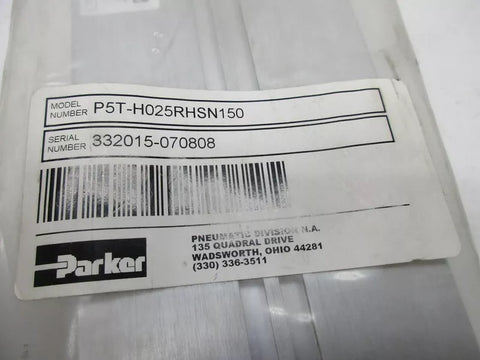 PARKER P5T-H025RHSN150