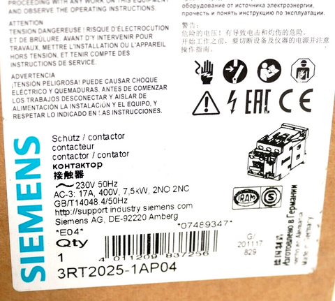 Siemens 3RT2025-1AP04