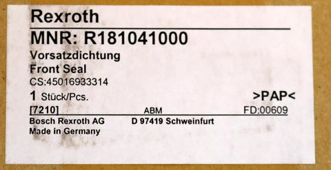 BOSCH REXROTH R181041000