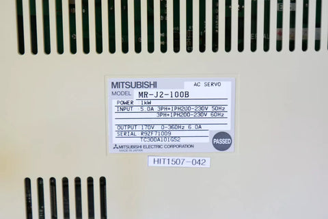 MITSUBISHI MR-J2-100B