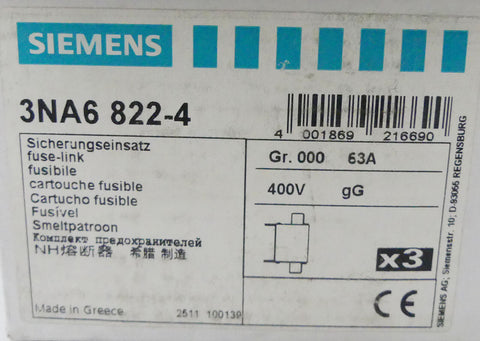 SIEMENS 3NA6822-4