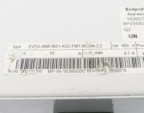 SIEMENS  8PV5640-0AA08