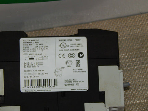 SIEMENS 3RS1140-1GD60