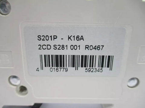 ABB S201P-K16A