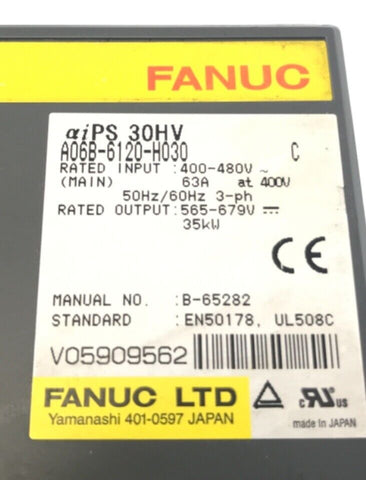 FANUC A06B-6120-H030