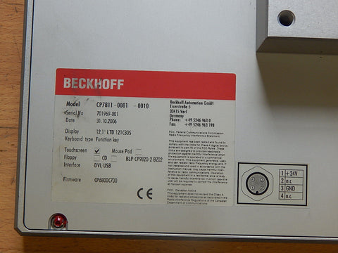 BECKHOFF CP7811-0001-0010