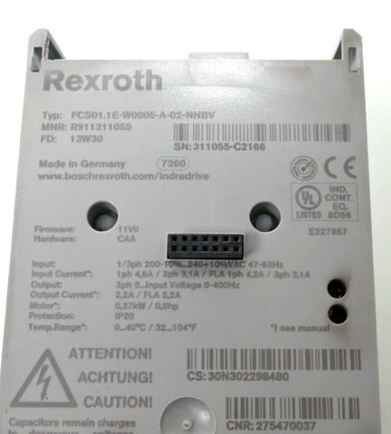 BOSCH REXROTH R911311055